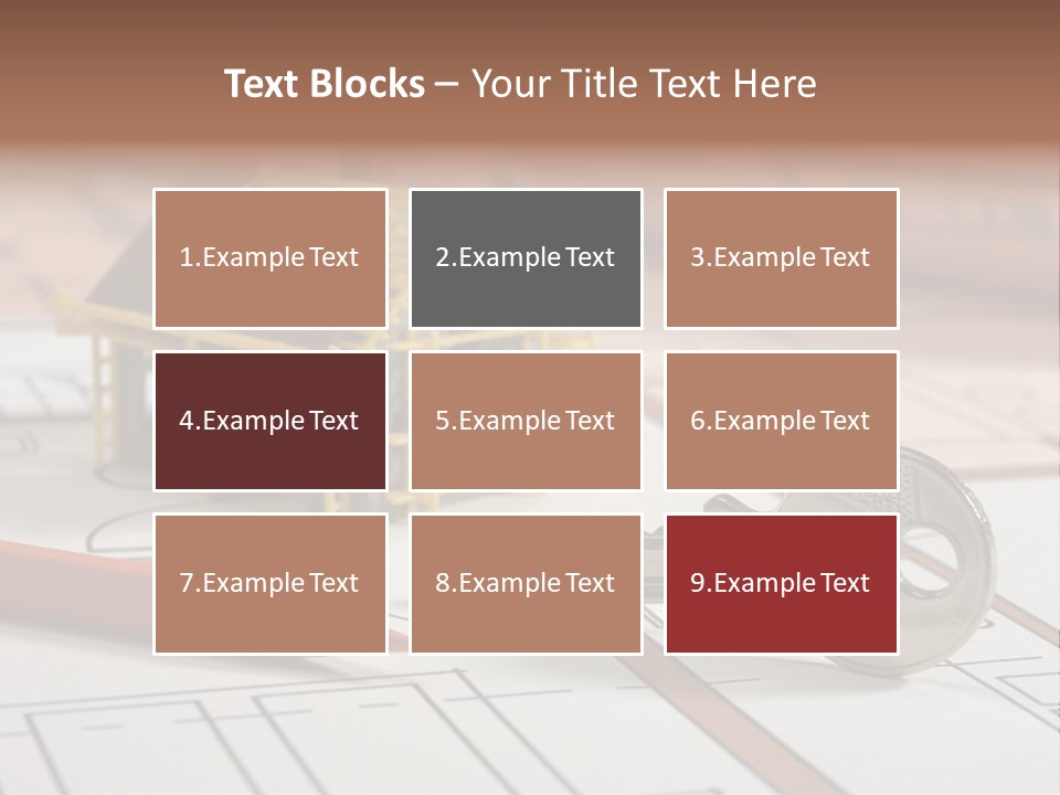 Drawing Structure Architectural PowerPoint Template