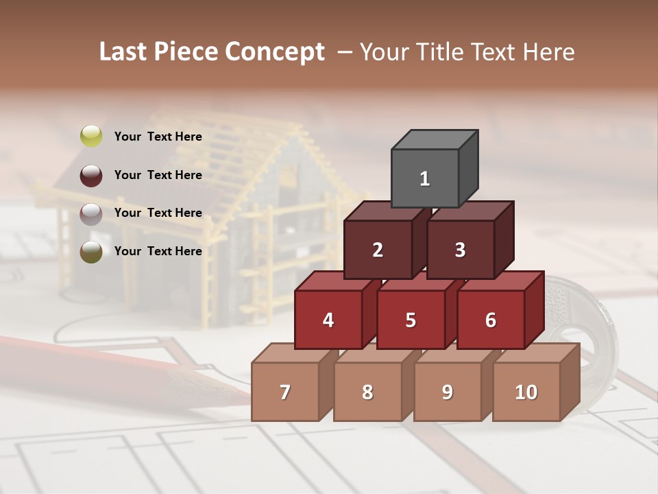 Drawing Structure Architectural PowerPoint Template