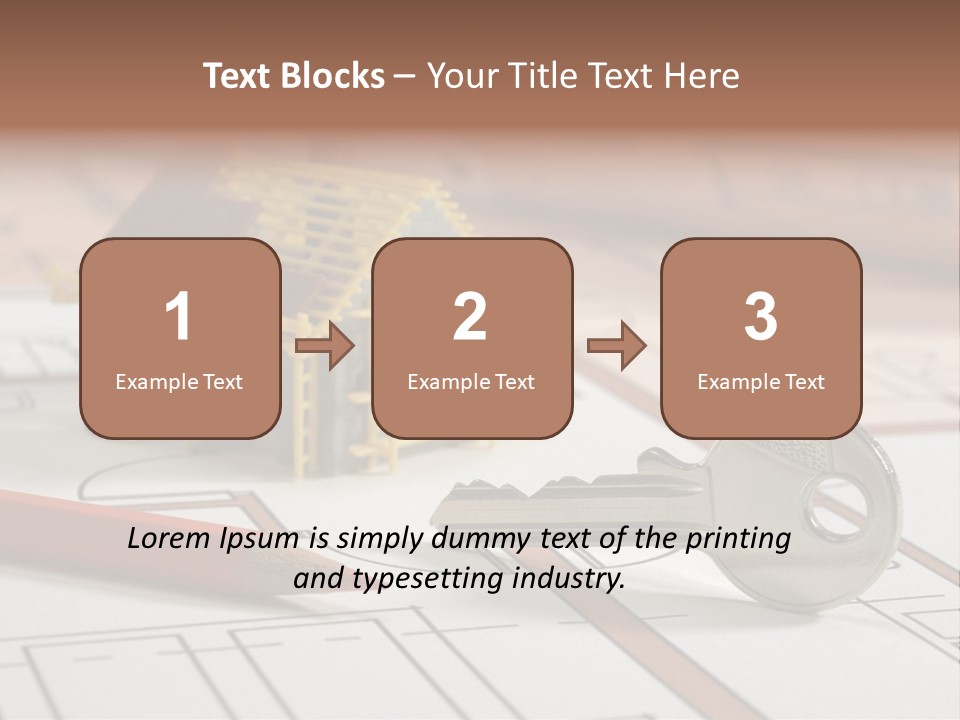Drawing Structure Architectural PowerPoint Template
