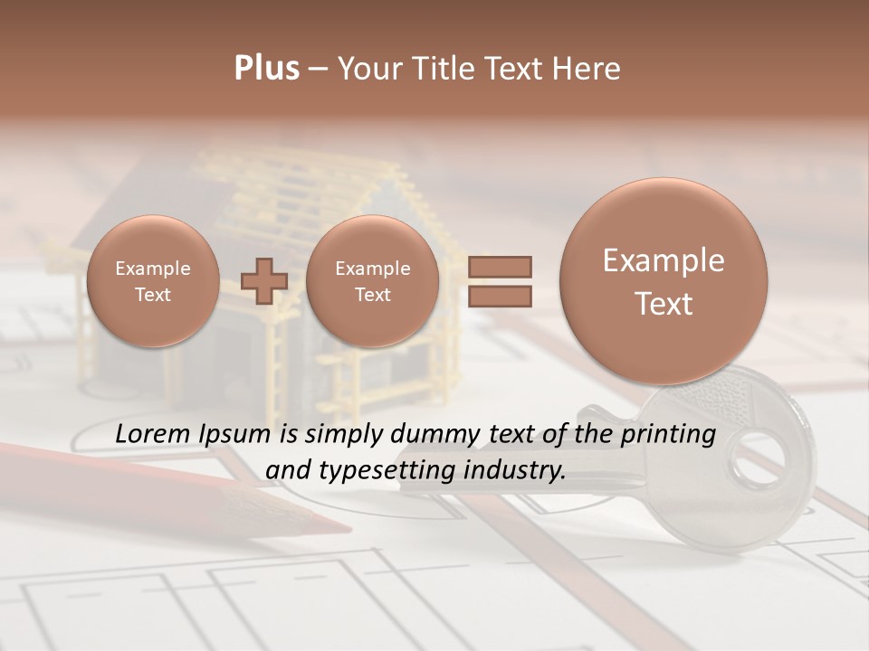 Drawing Structure Architectural PowerPoint Template