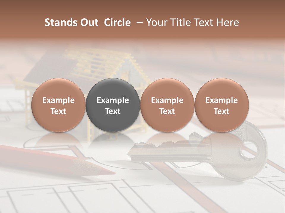 Drawing Structure Architectural PowerPoint Template