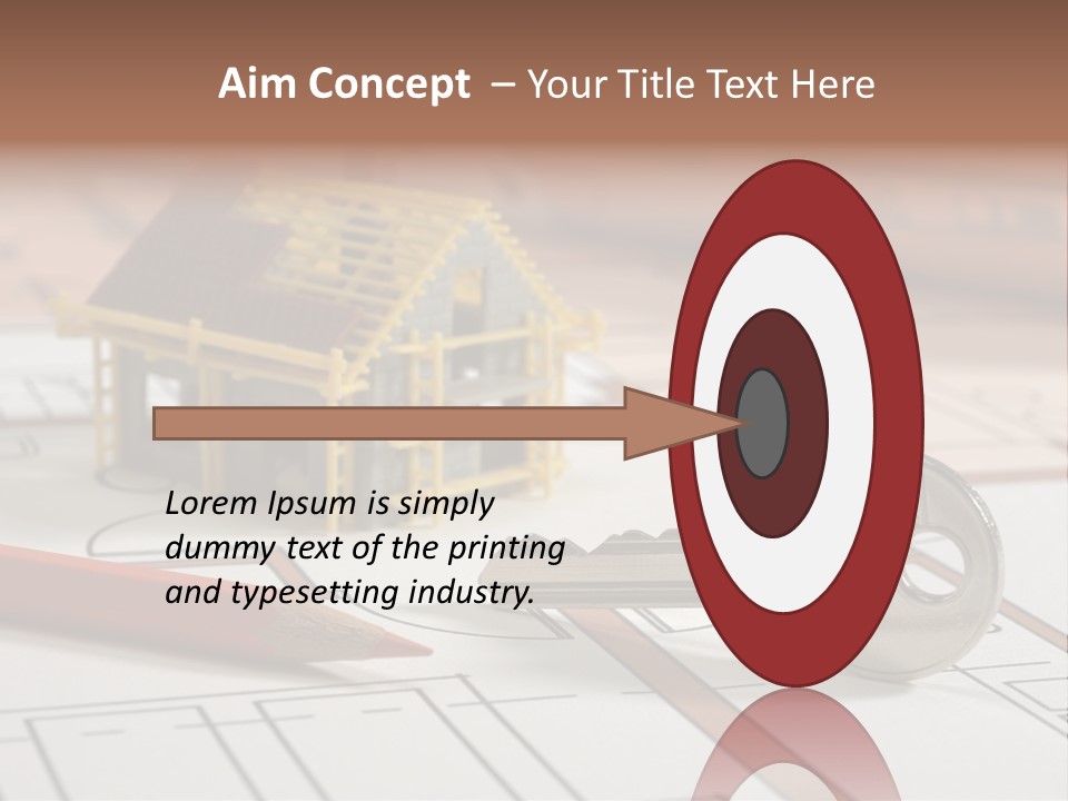 Drawing Structure Architectural PowerPoint Template
