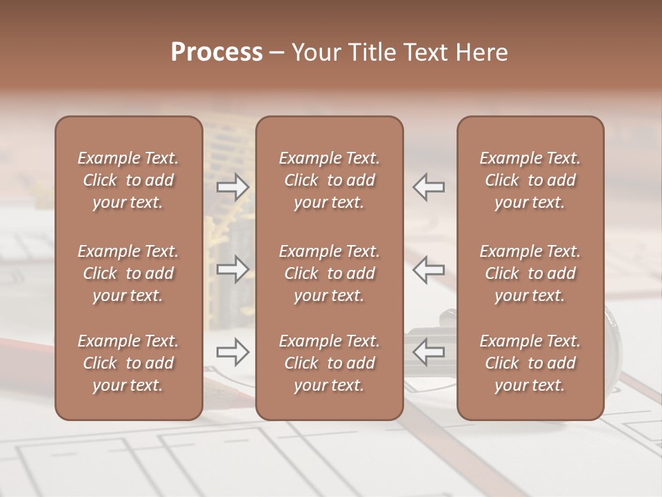 Drawing Structure Architectural PowerPoint Template
