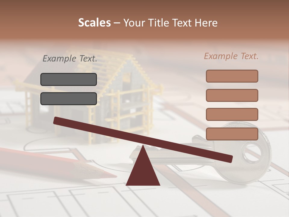 Drawing Structure Architectural PowerPoint Template