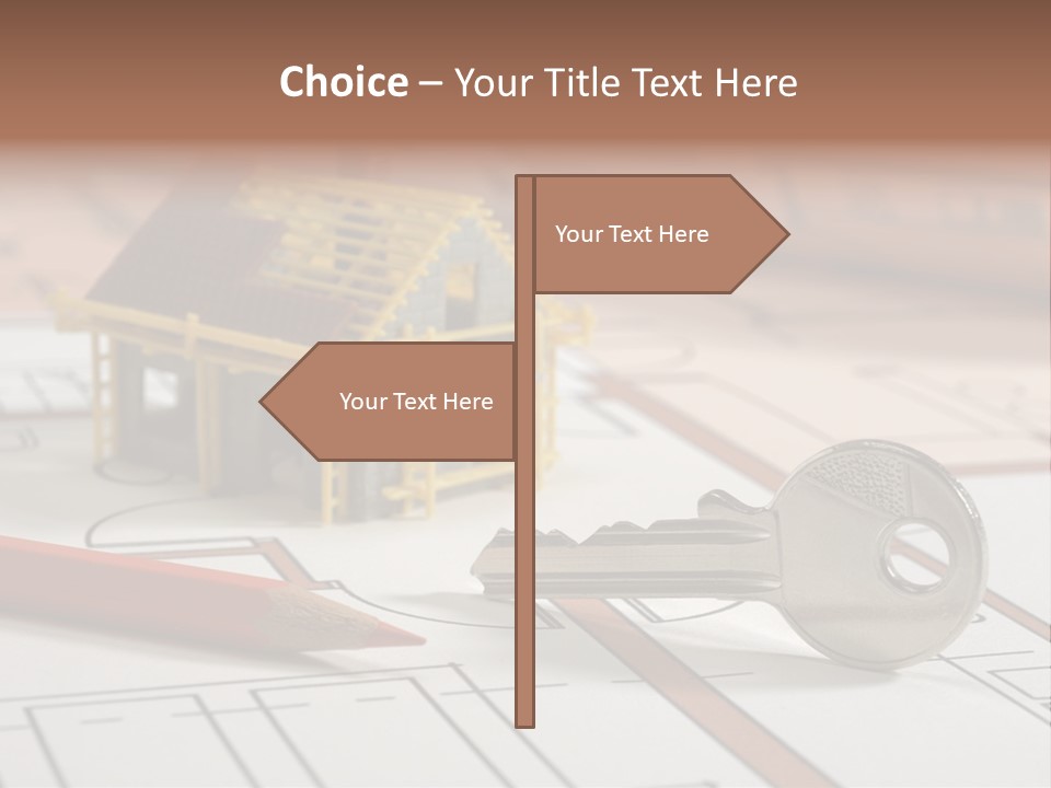 Drawing Structure Architectural PowerPoint Template