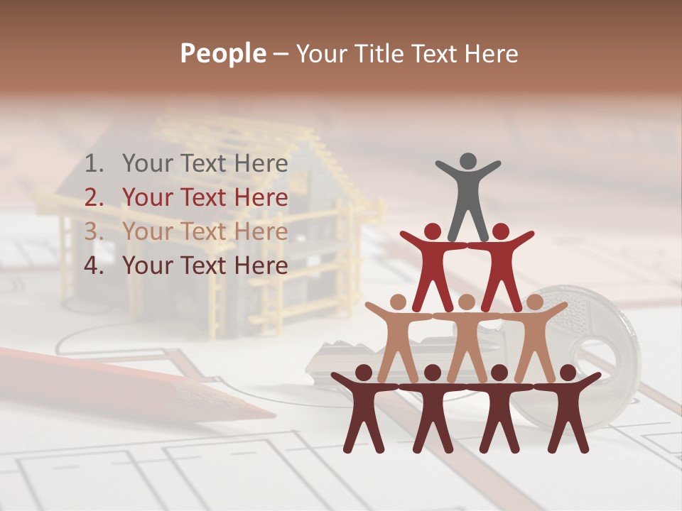 Drawing Structure Architectural PowerPoint Template
