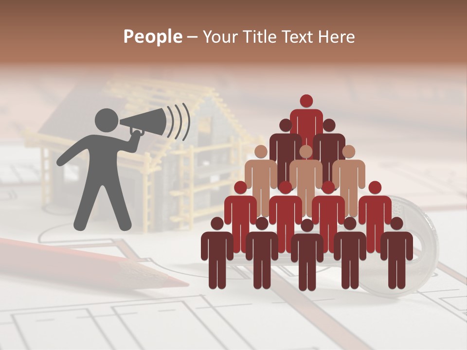 Drawing Structure Architectural PowerPoint Template