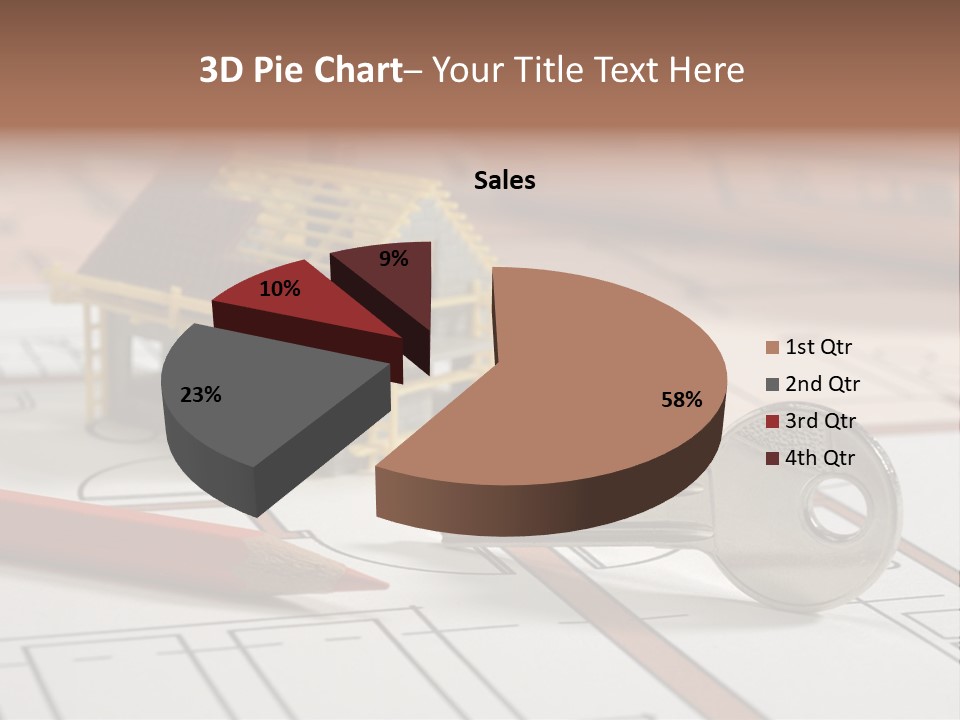 Drawing Structure Architectural PowerPoint Template