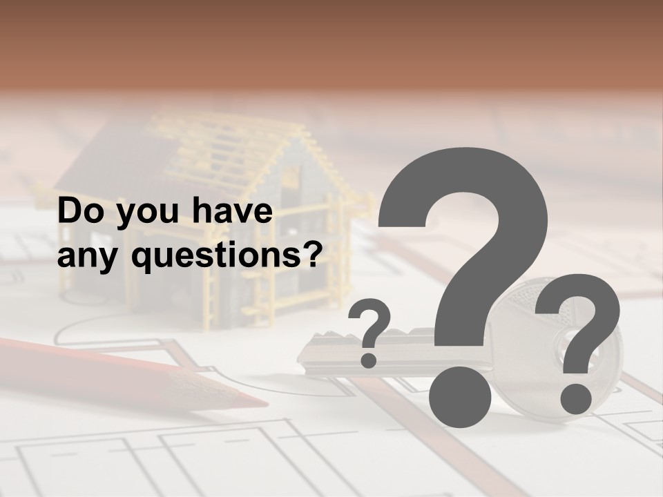 Drawing Structure Architectural PowerPoint Template