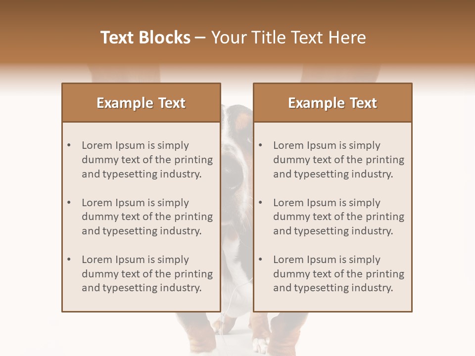 Vet Canine Mammal PowerPoint Template