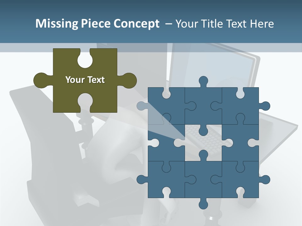 Man Tired Sad PowerPoint Template