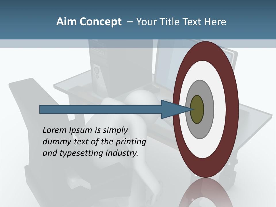 Man Tired Sad PowerPoint Template