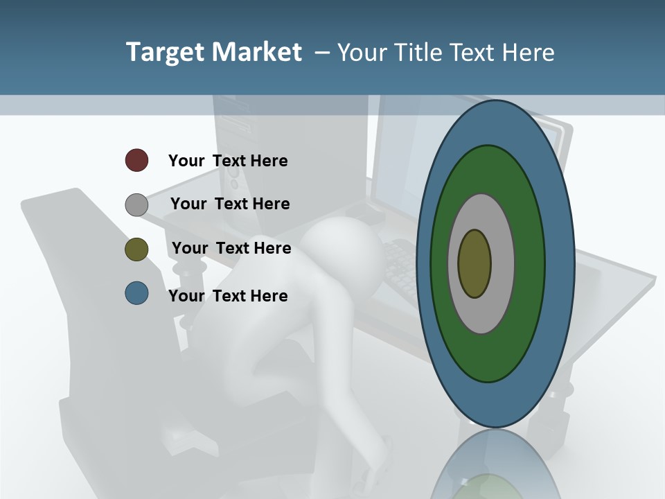 Man Tired Sad PowerPoint Template