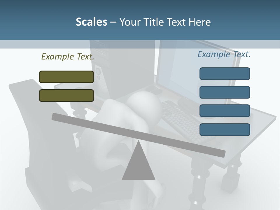 Man Tired Sad PowerPoint Template