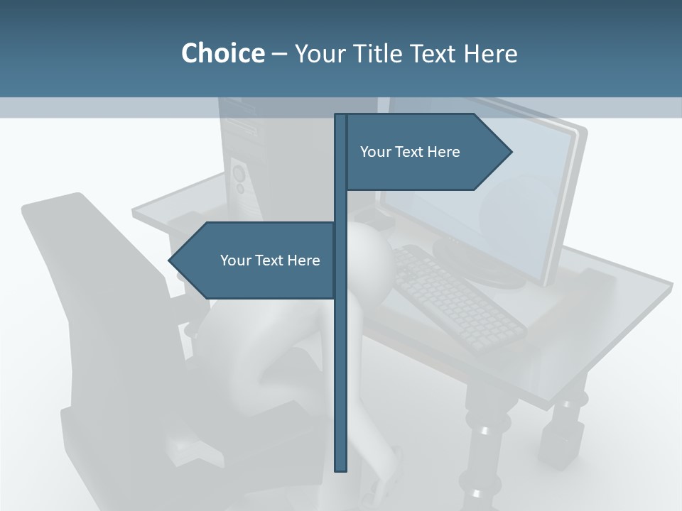 Man Tired Sad PowerPoint Template