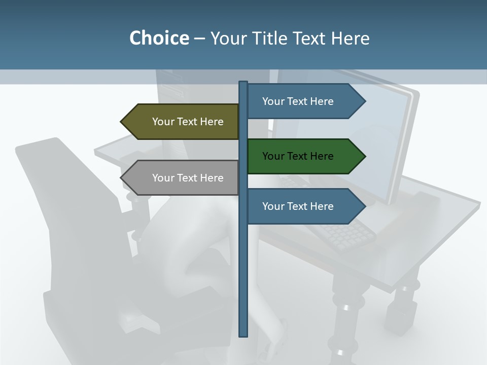 Man Tired Sad PowerPoint Template