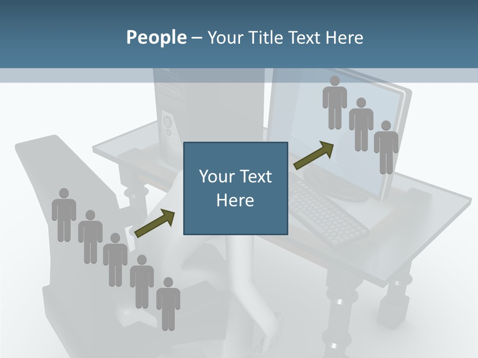 Man Tired Sad PowerPoint Template