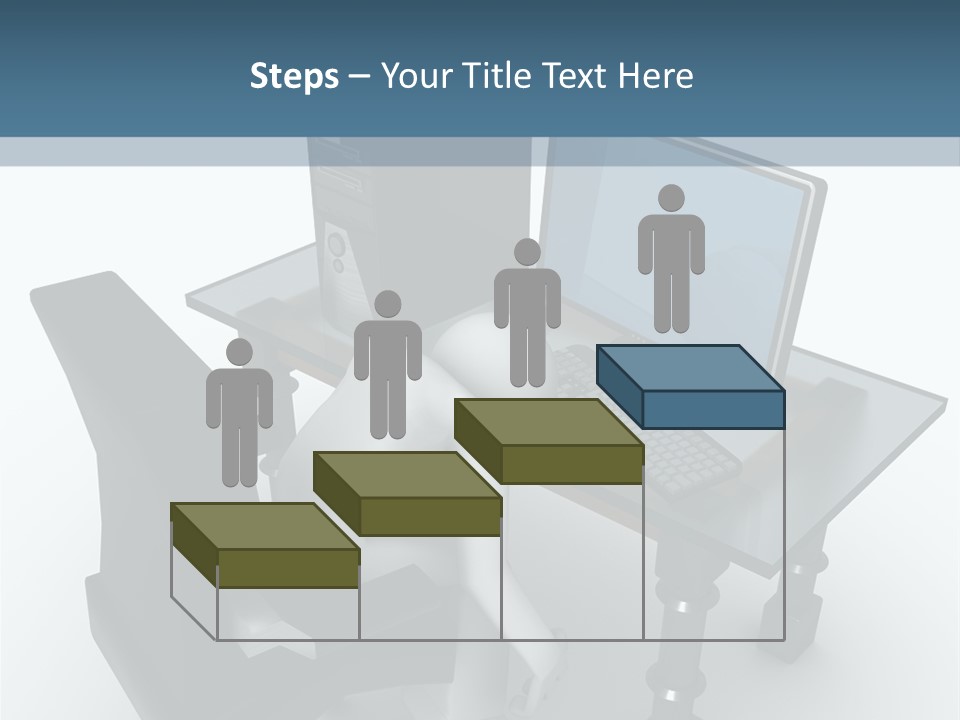 Man Tired Sad PowerPoint Template