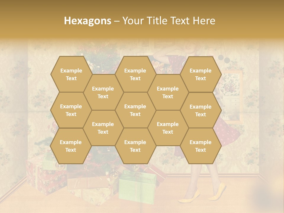 Female Interior Beautiful PowerPoint Template