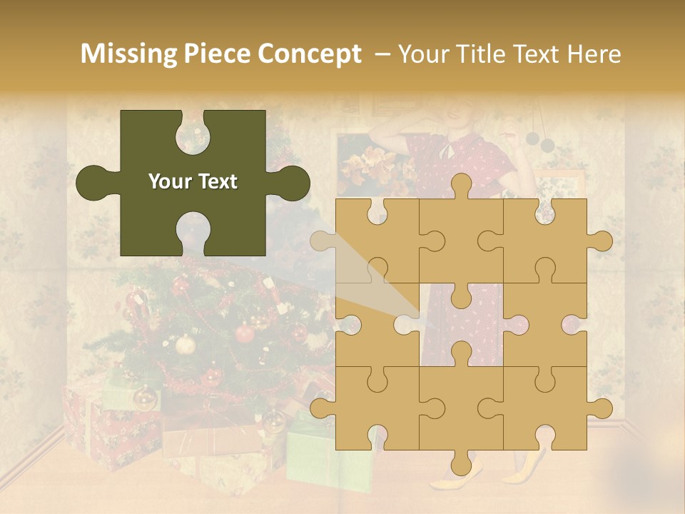 Female Interior Beautiful PowerPoint Template