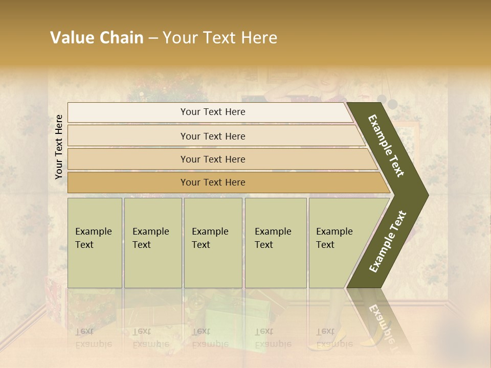 Female Interior Beautiful PowerPoint Template