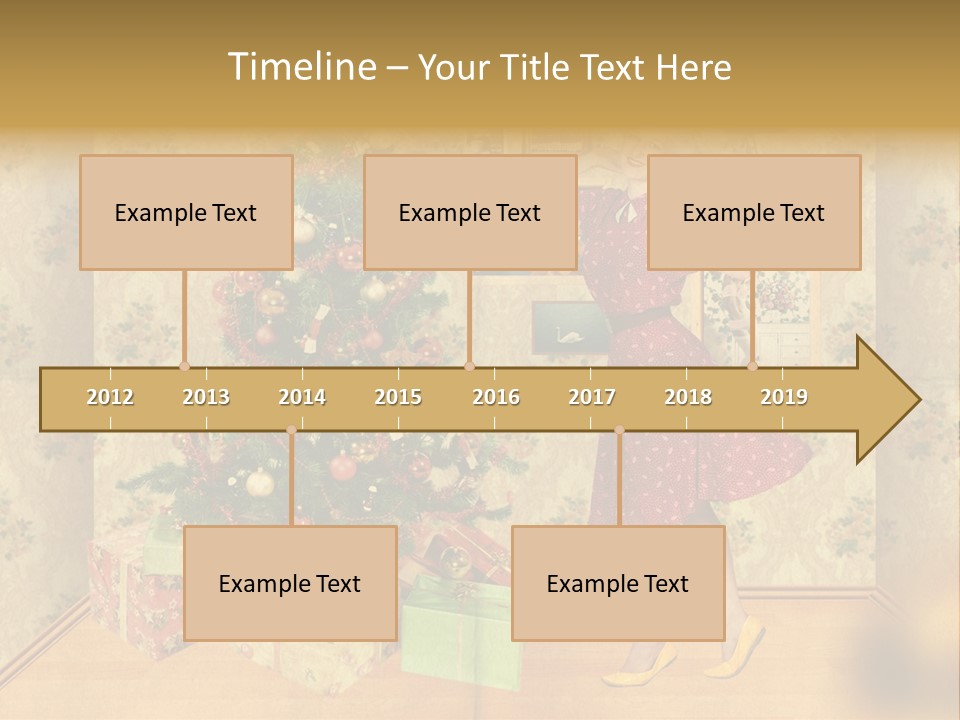 Female Interior Beautiful PowerPoint Template