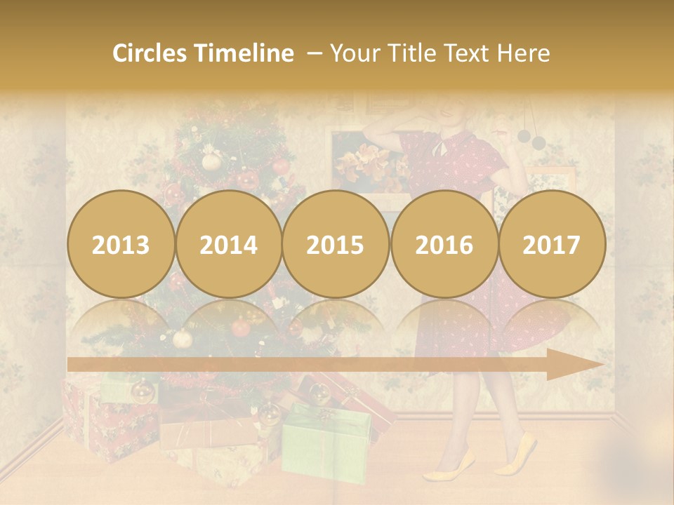 Female Interior Beautiful PowerPoint Template