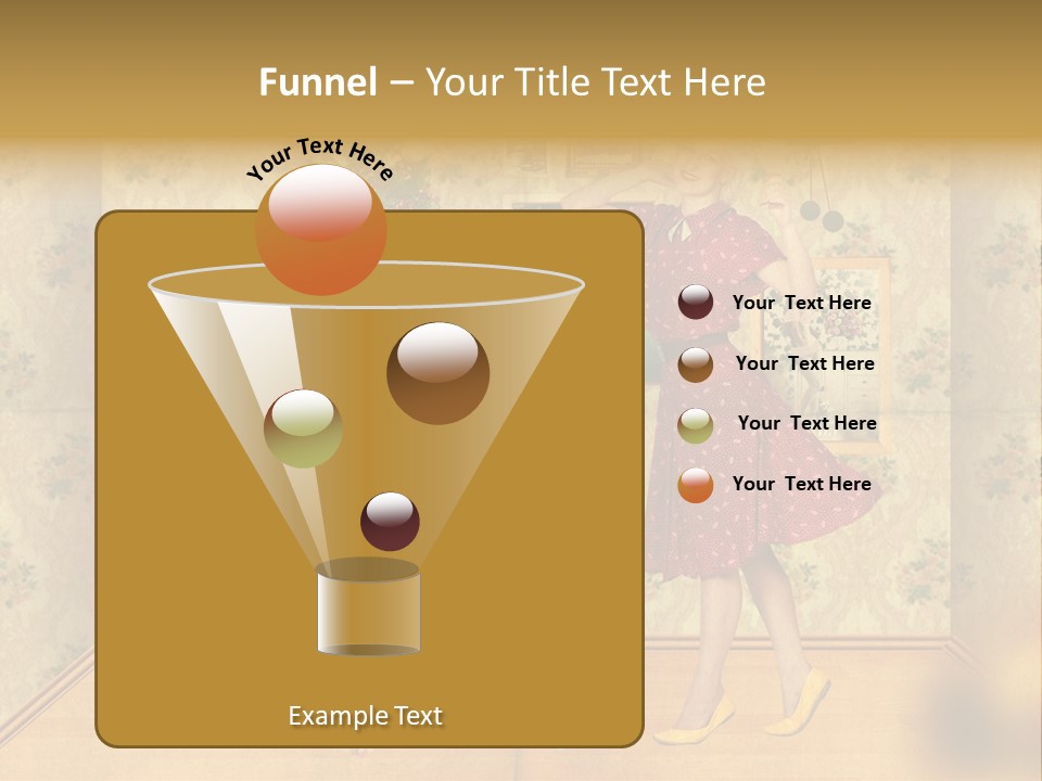 Female Interior Beautiful PowerPoint Template