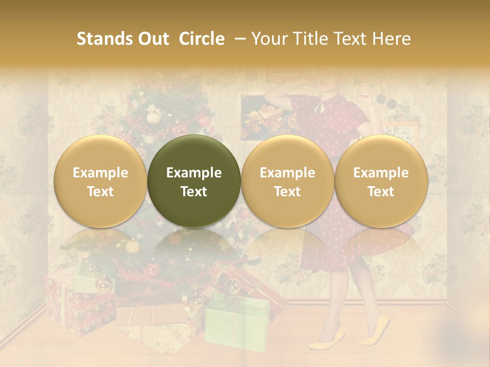 Female Interior Beautiful PowerPoint Template