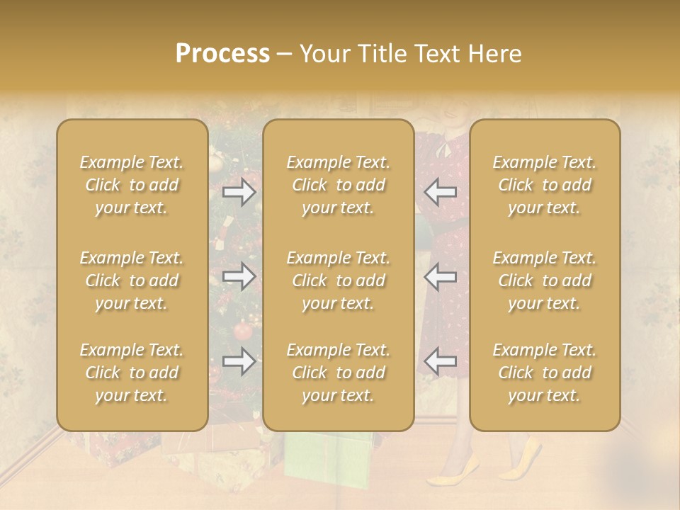 Female Interior Beautiful PowerPoint Template