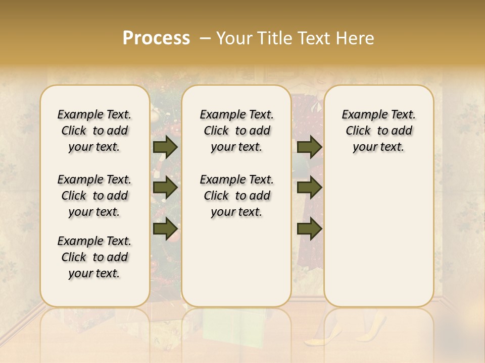 Female Interior Beautiful PowerPoint Template