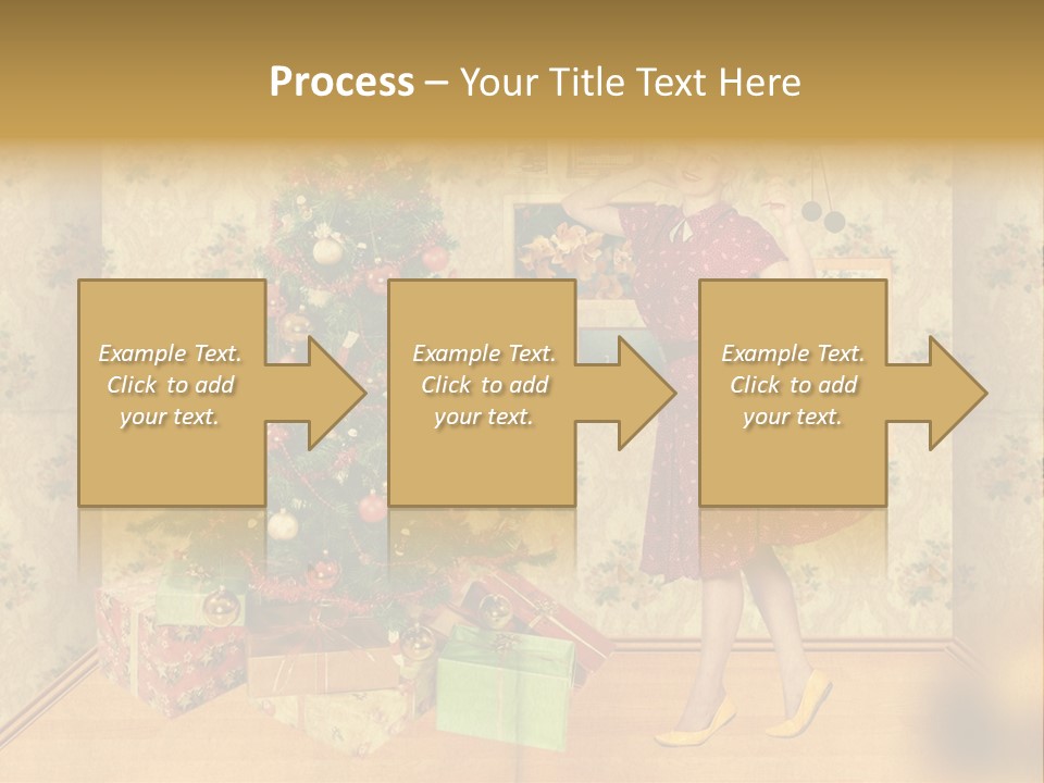 Female Interior Beautiful PowerPoint Template