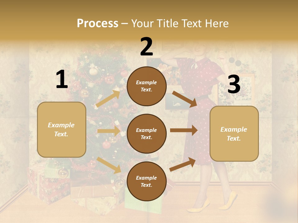 Female Interior Beautiful PowerPoint Template