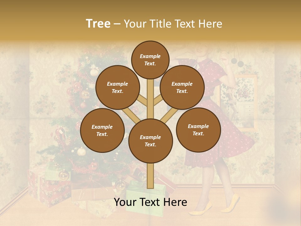 Female Interior Beautiful PowerPoint Template