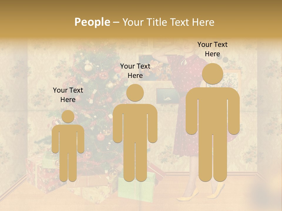 Female Interior Beautiful PowerPoint Template