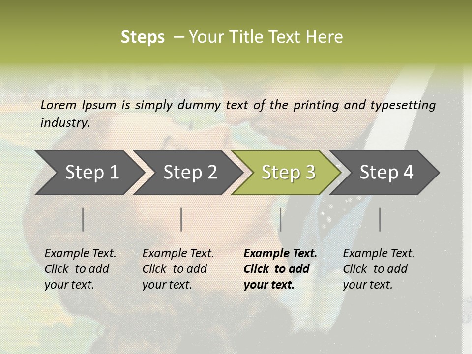 Newel Staircase Indoor PowerPoint Template
