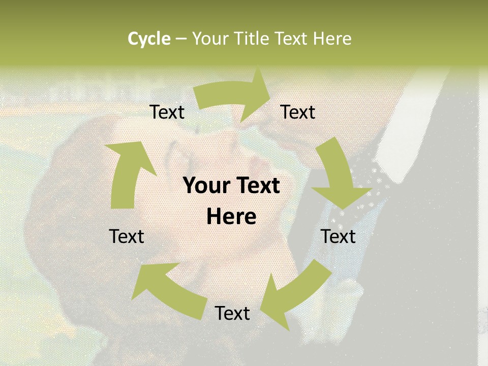 Newel Staircase Indoor PowerPoint Template