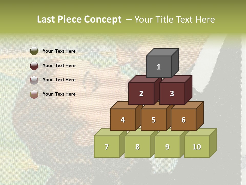 Newel Staircase Indoor PowerPoint Template