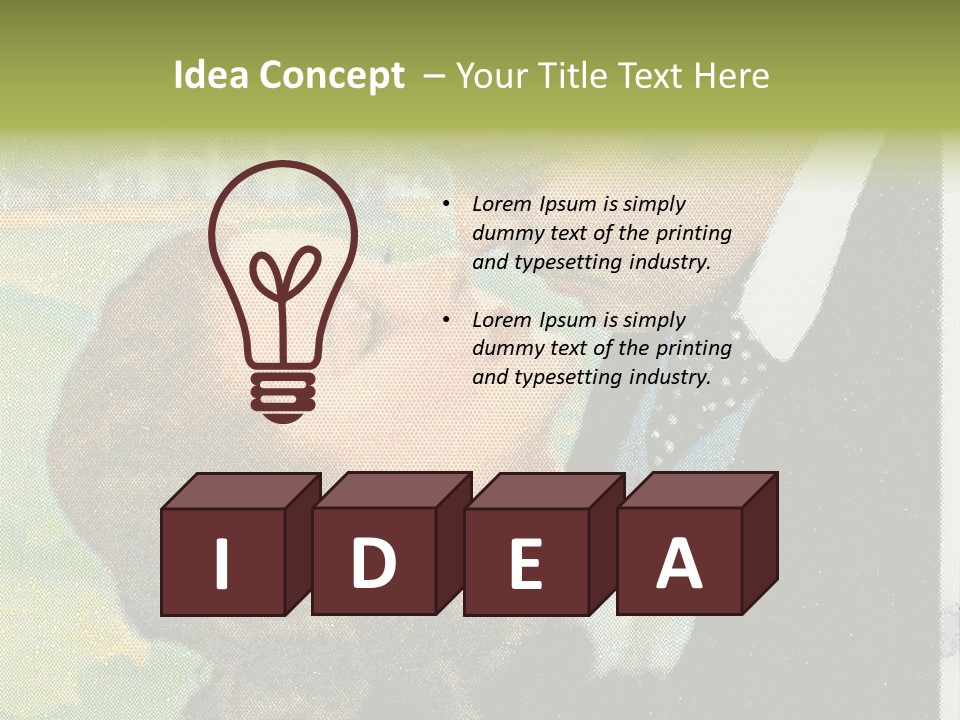 Newel Staircase Indoor PowerPoint Template