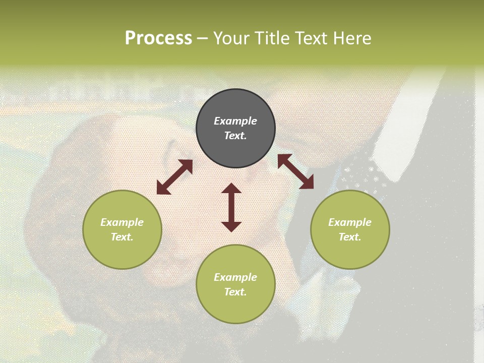 Newel Staircase Indoor PowerPoint Template