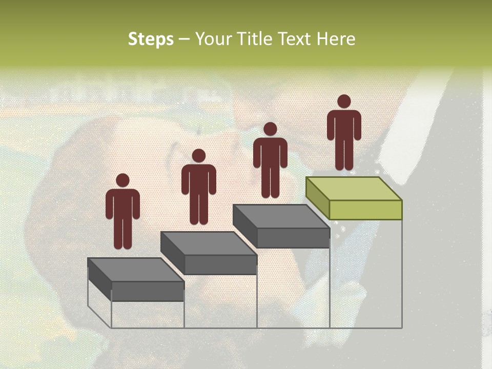 Newel Staircase Indoor PowerPoint Template