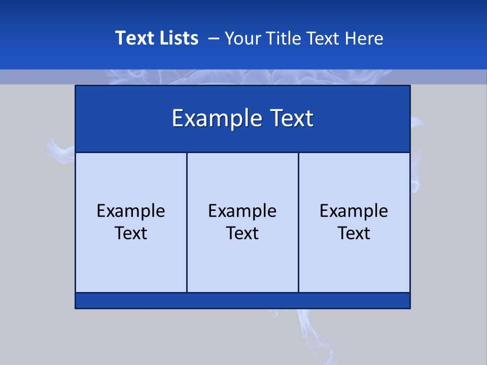 Blue Thinking Human PowerPoint Template
