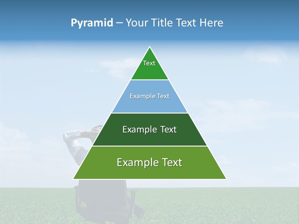Copyspace Clouds Open PowerPoint Template