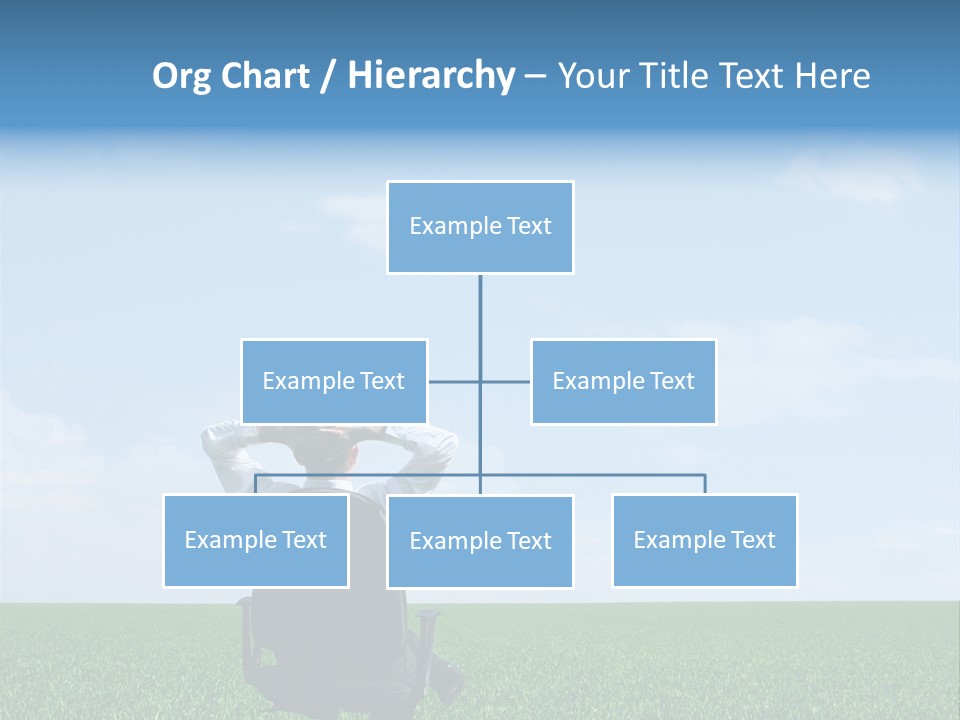 Copyspace Clouds Open PowerPoint Template