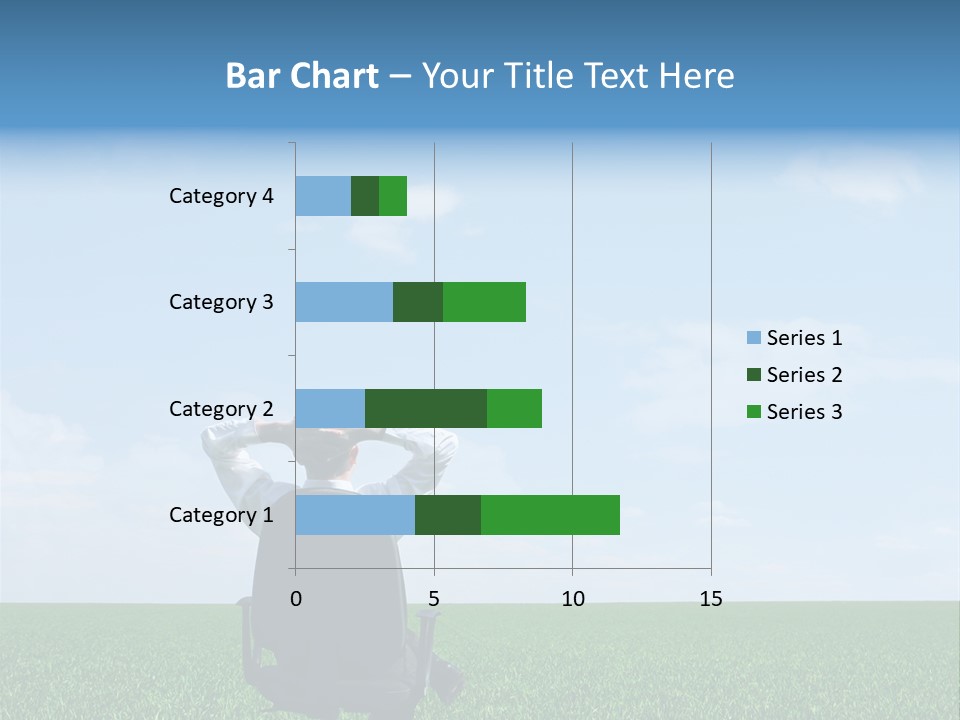 Copyspace Clouds Open PowerPoint Template