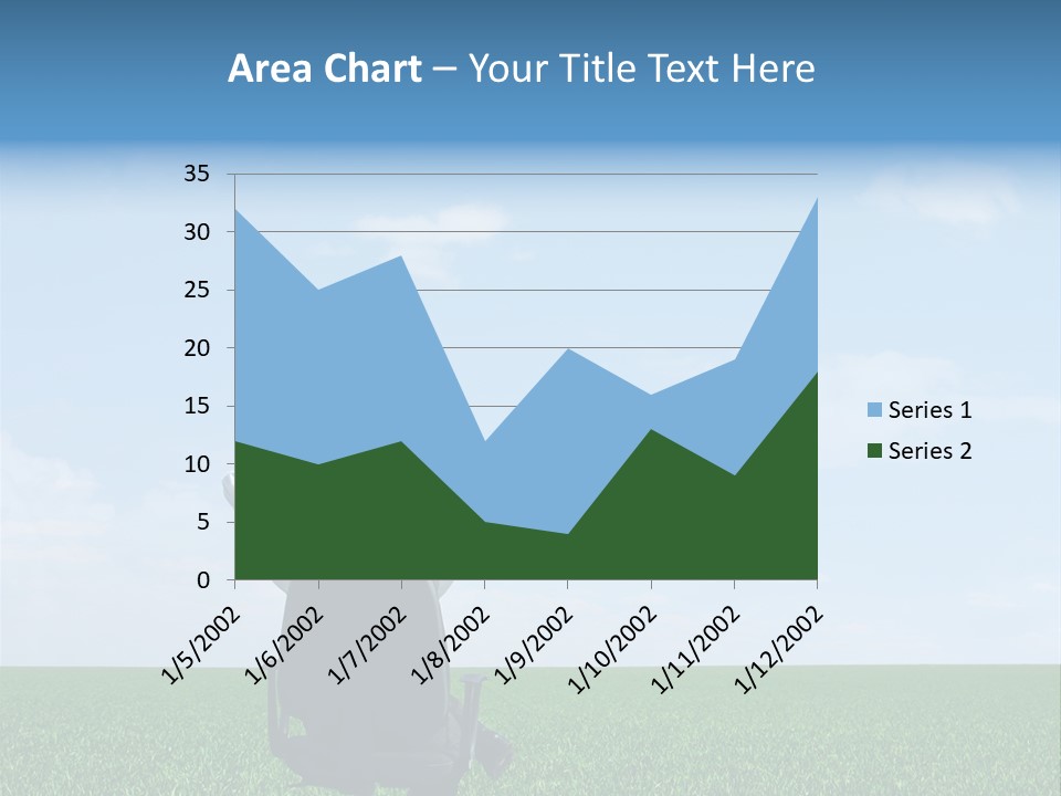 Copyspace Clouds Open PowerPoint Template