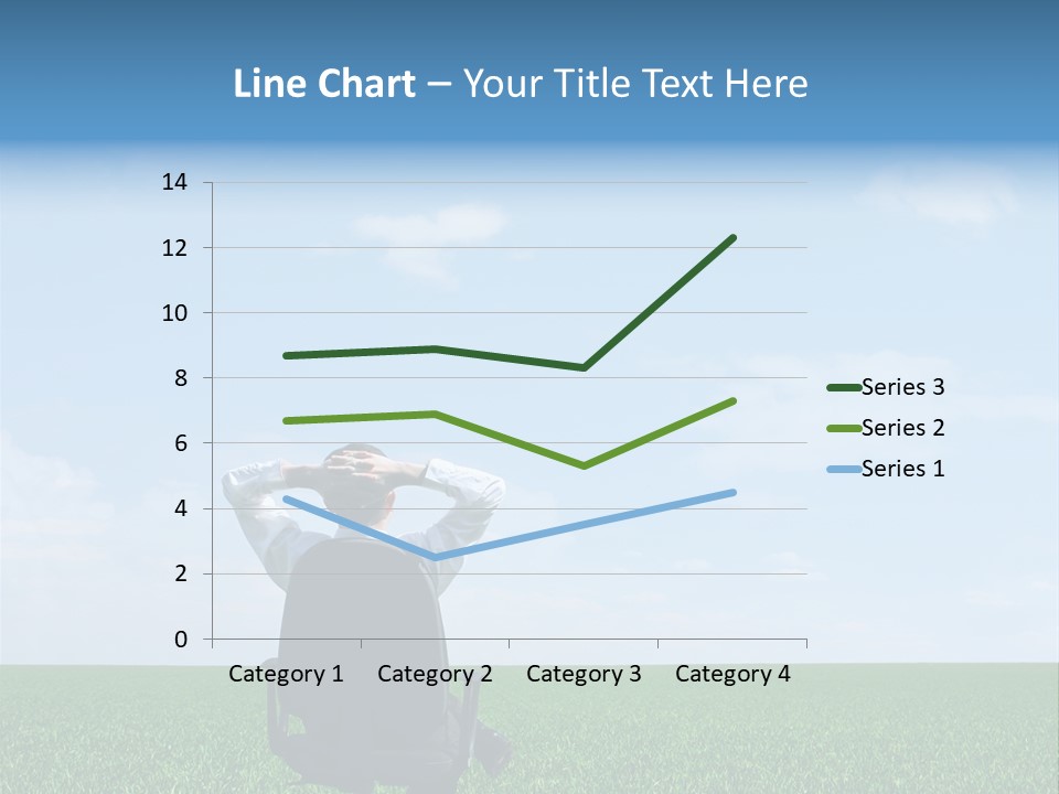 Copyspace Clouds Open PowerPoint Template