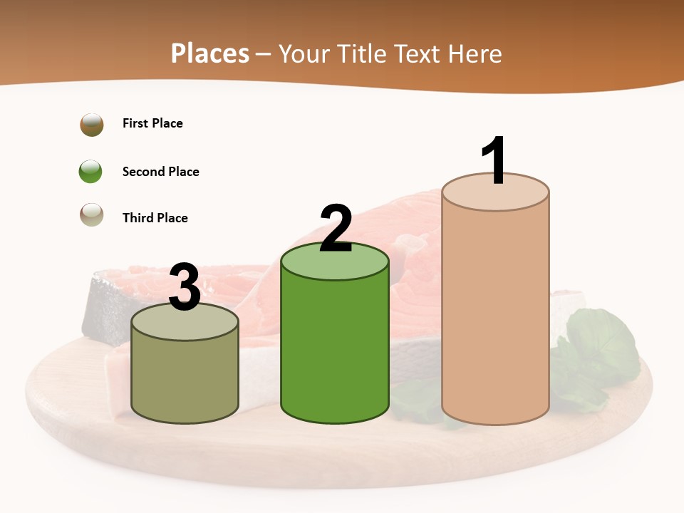 Cooking Macro Fish PowerPoint Template