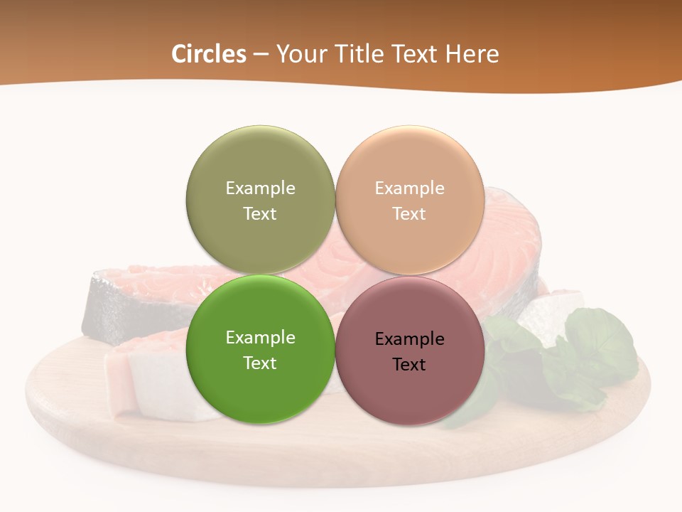 Cooking Macro Fish PowerPoint Template