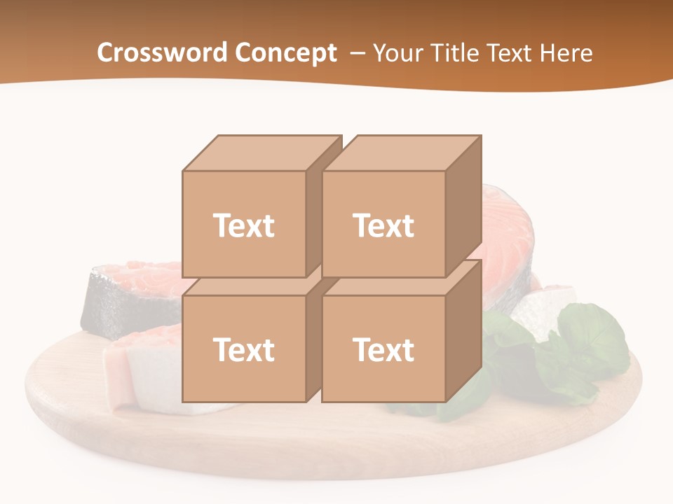 Cooking Macro Fish PowerPoint Template